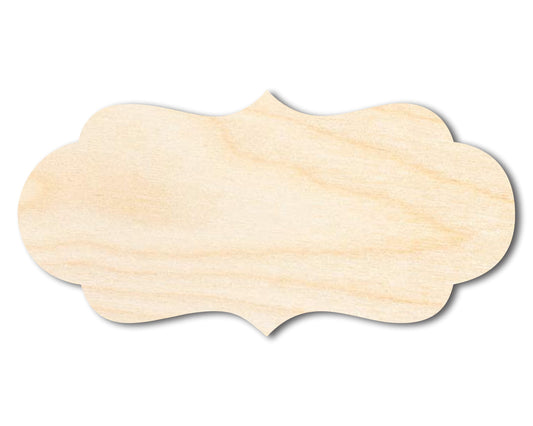 Unfinished Wood Award Plaque Silhouette - Craft - up to 46" DIY