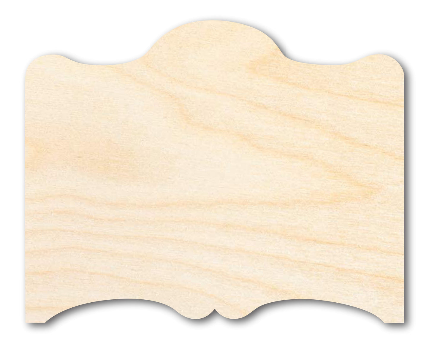 Unfinished Wood Sign Board Silhouette - Craft - up to 46" DIY