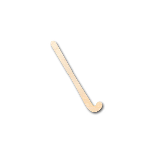 Unfinished Wood Field Hockey Stick Silhouette - Craft- up to 46" DIY