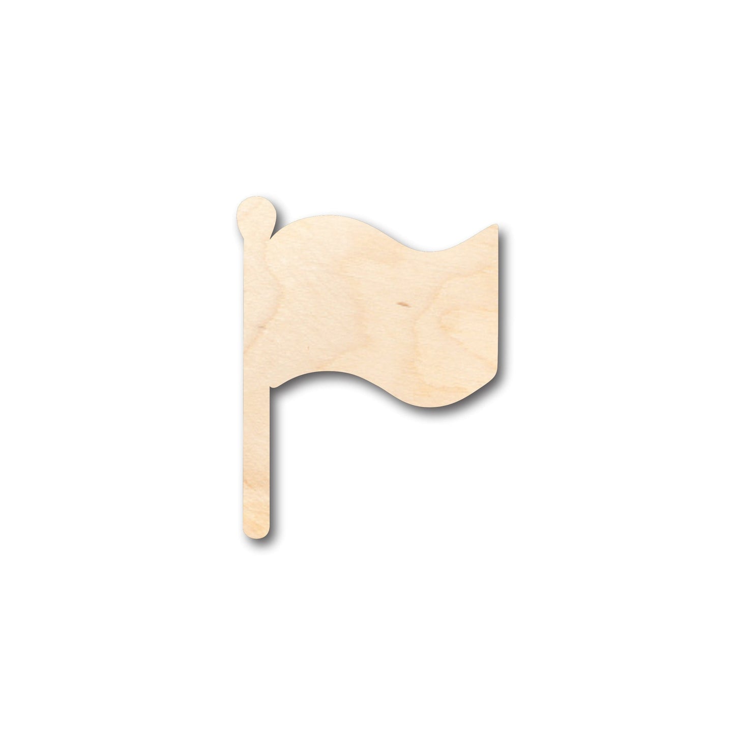 Unfinished Wood Flag Shape - Craft - up to 46" DIY