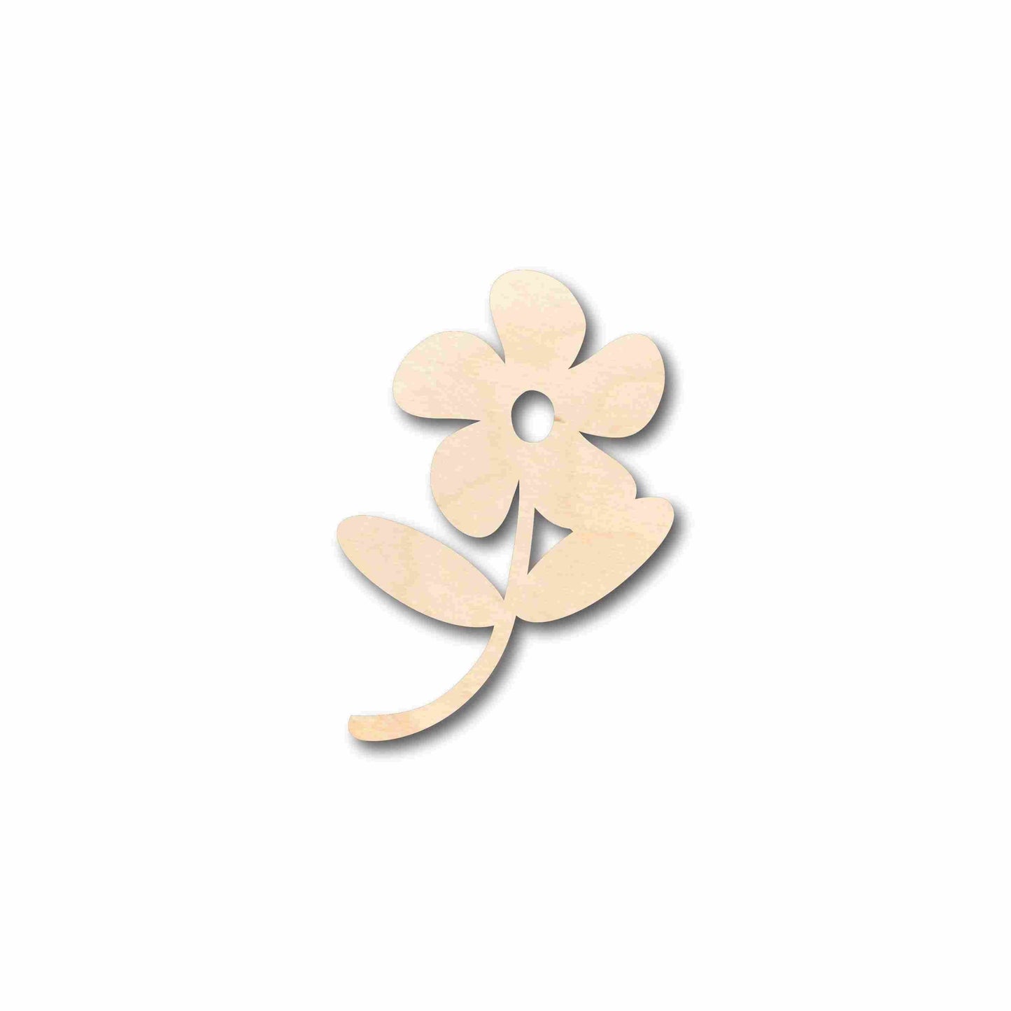 Unfinished Wood Flower Daisy Shape Silhouette - Craft- up to 46" DIY