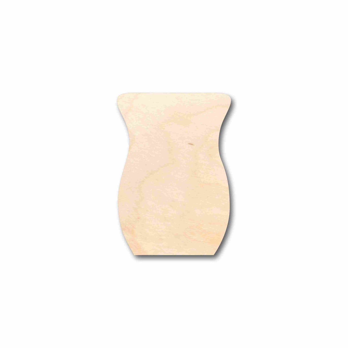 Unfinished Wood Flower Vase Silhouette - Craft- up to 46" DIY