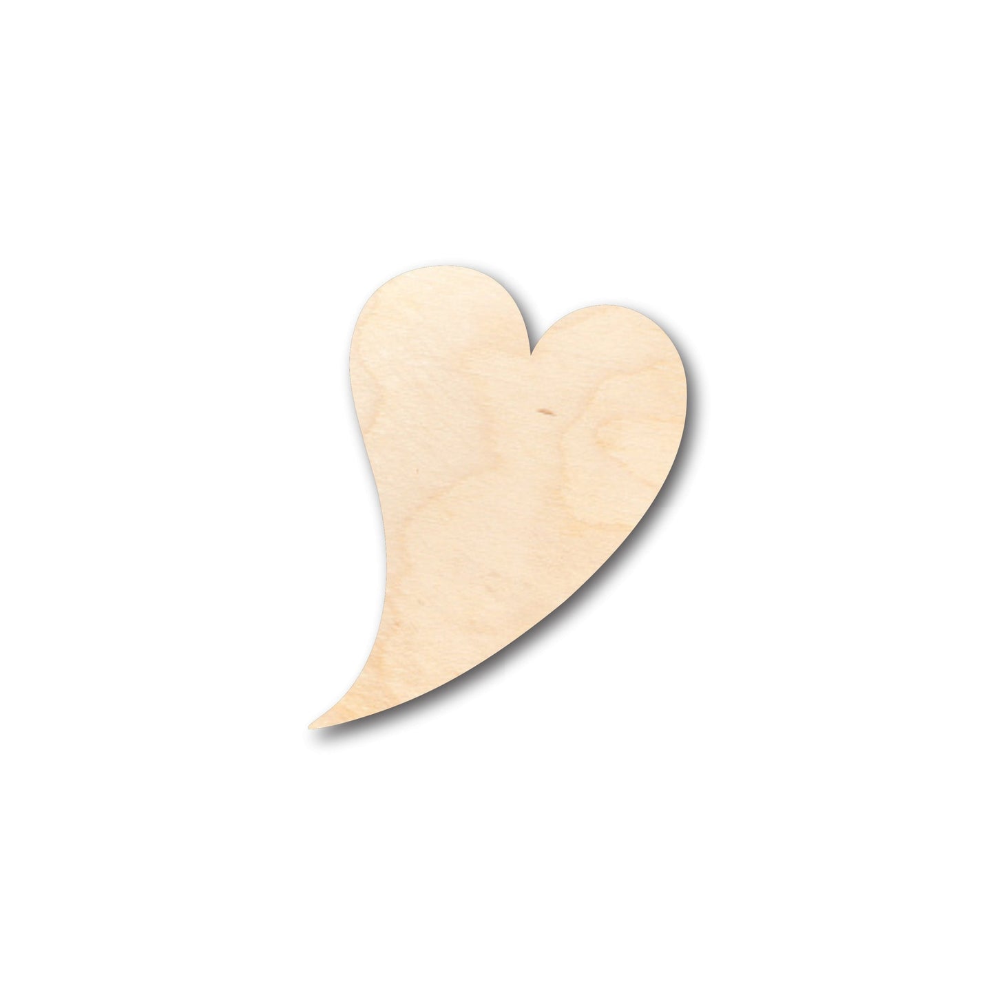 Unfinished Wood Flying Heart Shape - Craft - up to 46" DIY