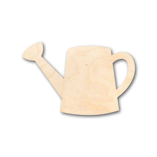 Unfinished Wood Garden Watering Can Shape - Craft - up to 46" DIY