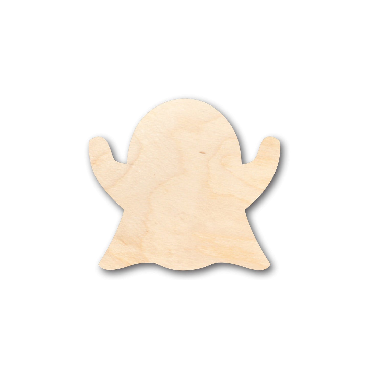 Unfinished Wood Ghost Halloween Shape - Craft - up to 46" DIY