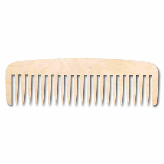 Unfinished Wood Hair Comb Silhouette - Craft- up to 46" DIY