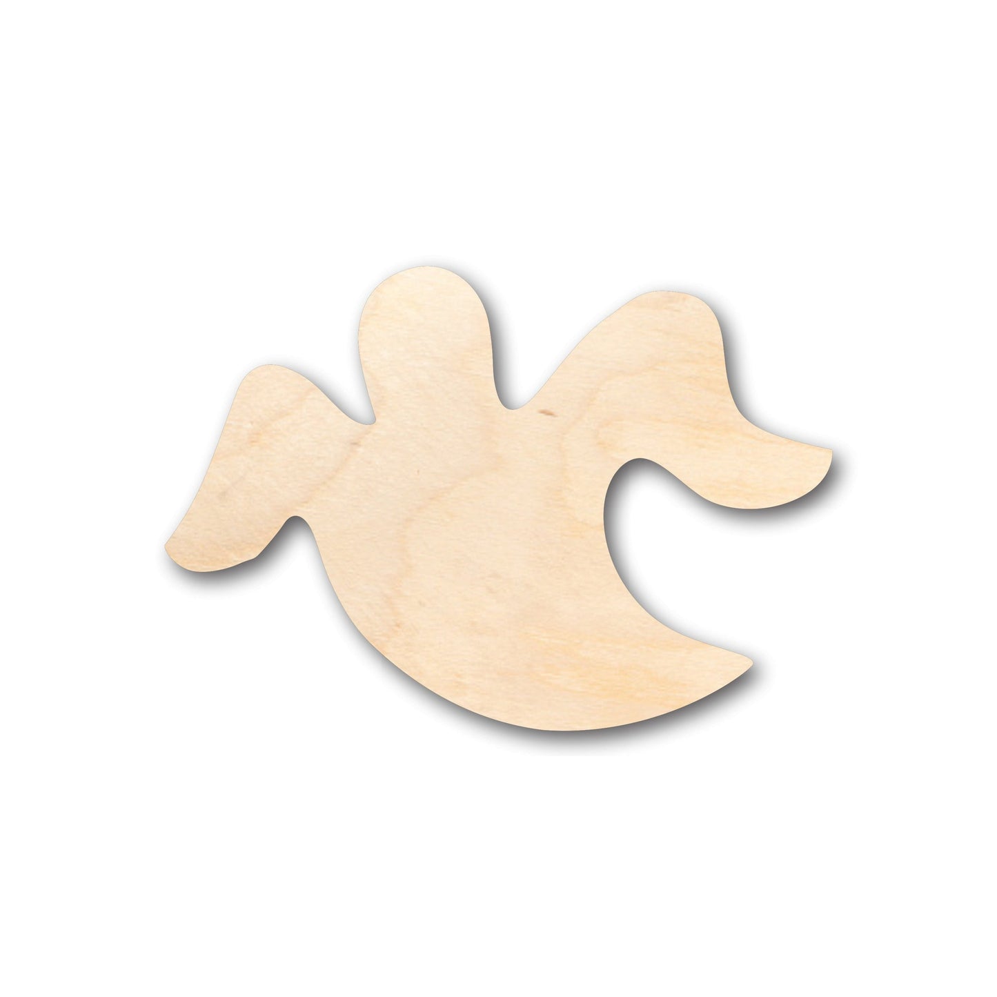 Unfinished Wood Halloween Ghost Shape - Craft - up to 46" DIY