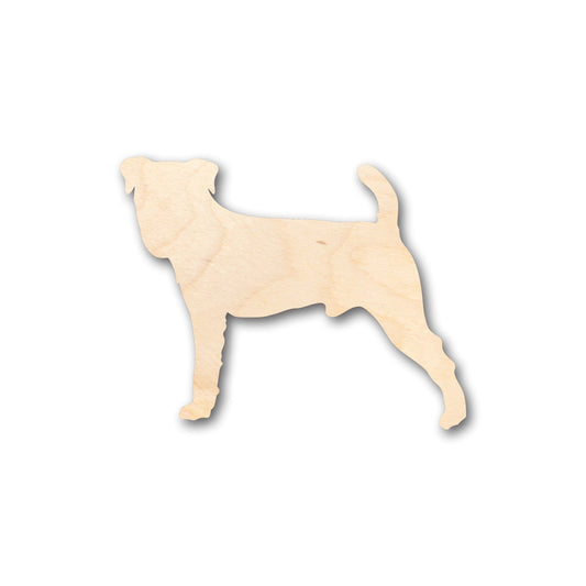 Unfinished Wood Jack Russel Terrier Small Dog Shape - Craft - up to 46" DIY