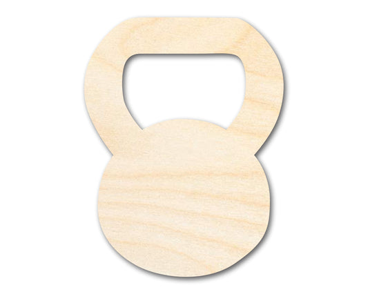 Unfinished Wood Kettle Ball Shape | Fitness Craft Cutout | up to 46" DIY