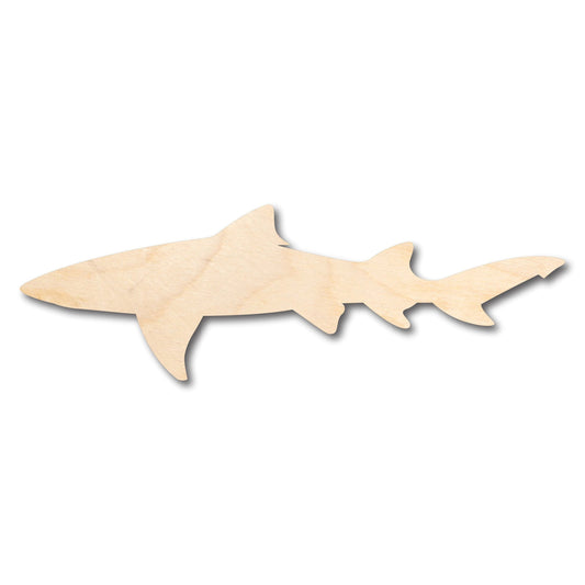 Unfinished Wood Lemon Shark Shape - Craft - up to 46" DIY