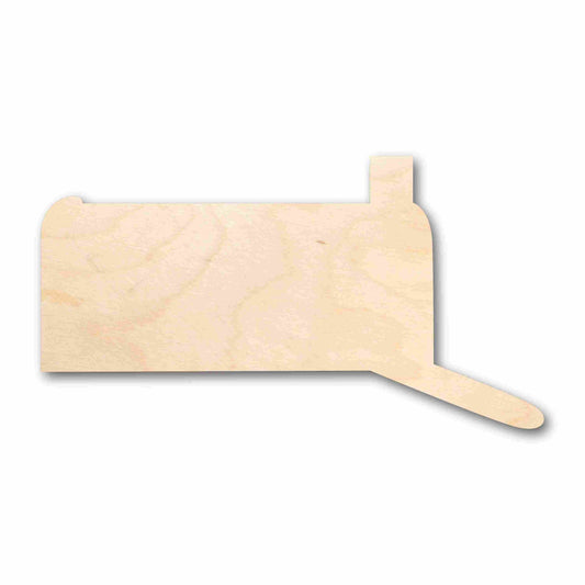 Unfinished Wood Mailbox Silhouette - Craft- up to 46" DIY