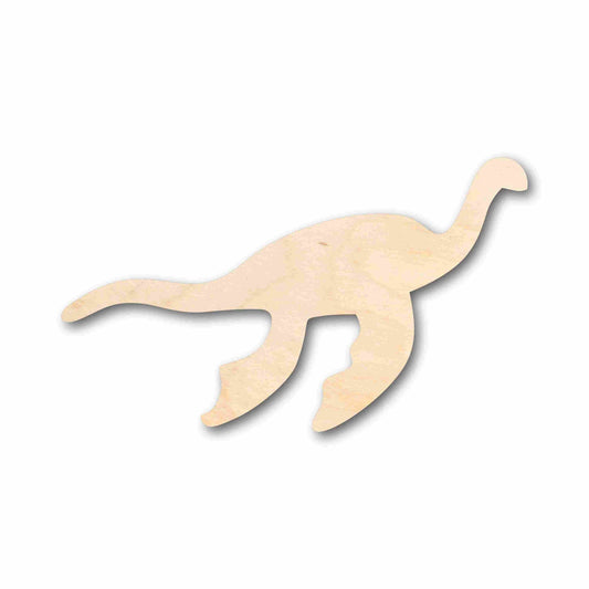 Unfinished Wood Marine Dinosaur Silhouette - Craft- up to 46" DIY