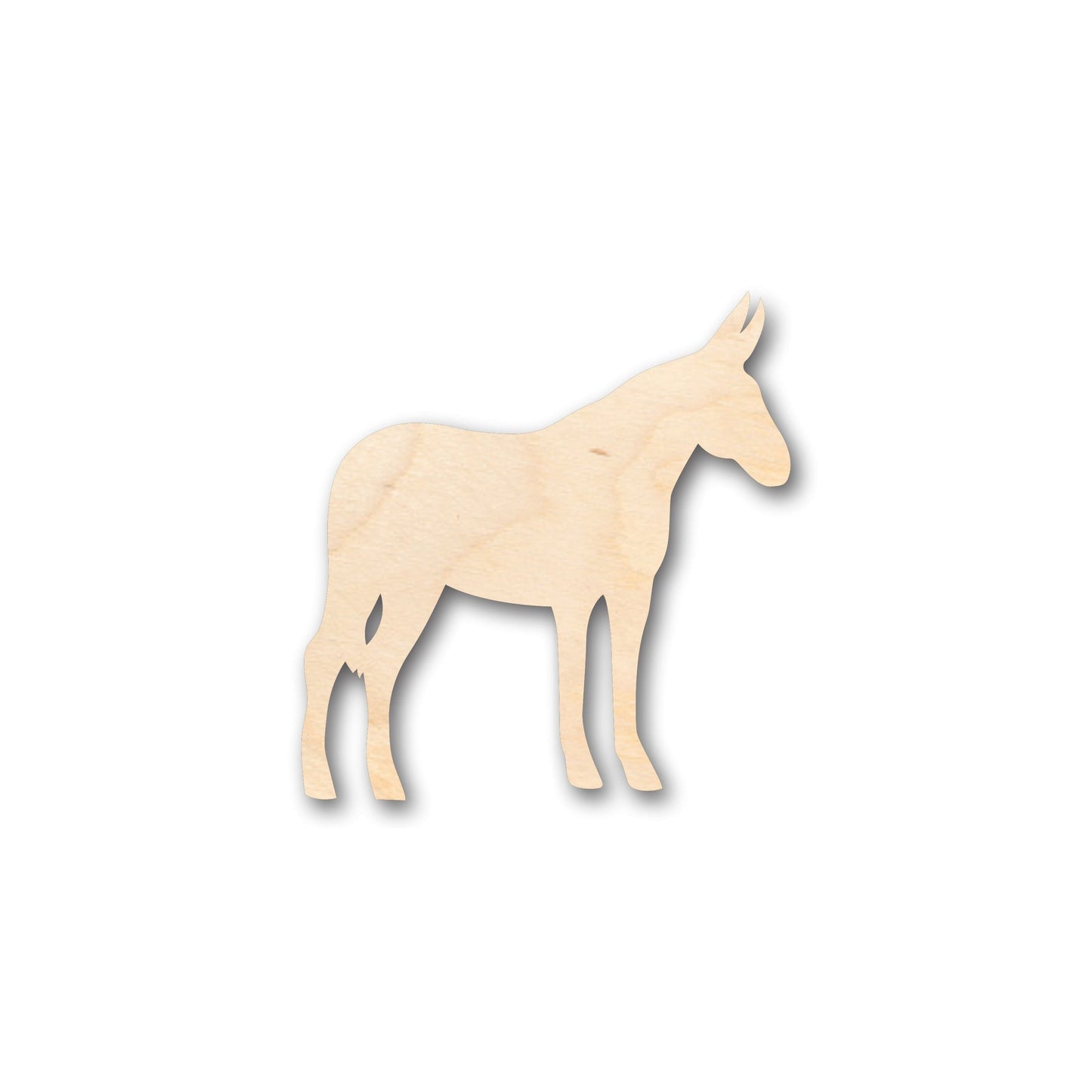 Unfinished Wood Mule Shape - Craft - up to 46" DIY