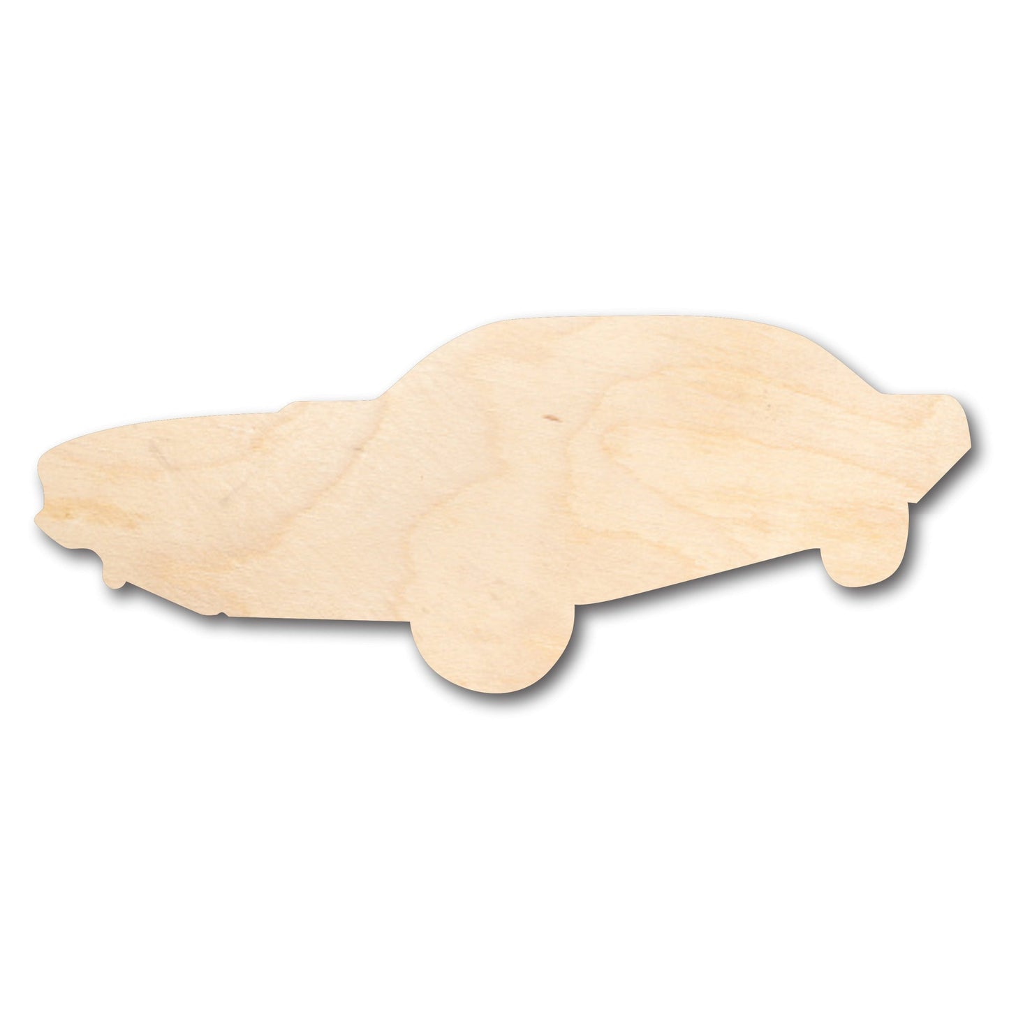 Unfinished Wood Muscle Car Shape - Craft - up to 46" DIY