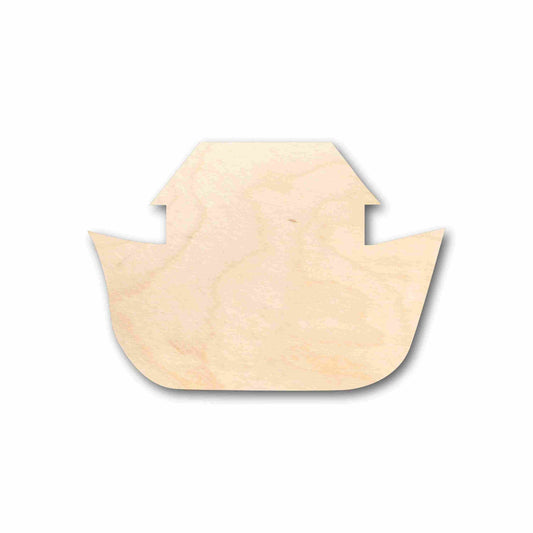Unfinished Wood Noah's Arc Silhouette - Craft- up to 46" DIY