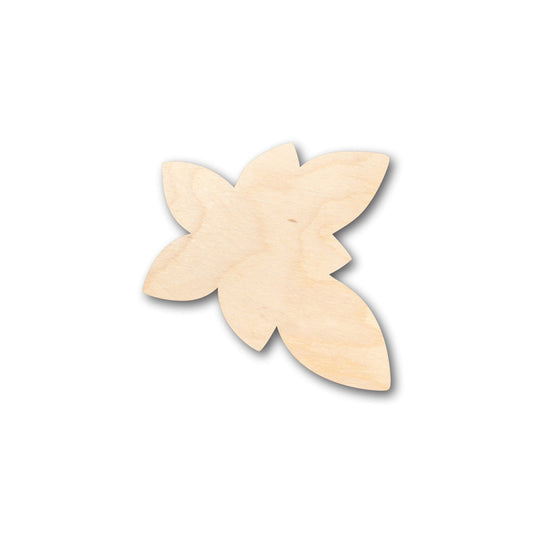 Unfinished Wood Plumeria Flower Shape - Craft - up to 46" DIY