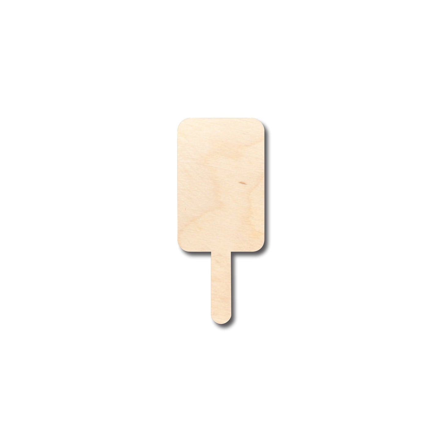 Unfinished Wood Popsicle Shape - Craft - up to 46" DIY