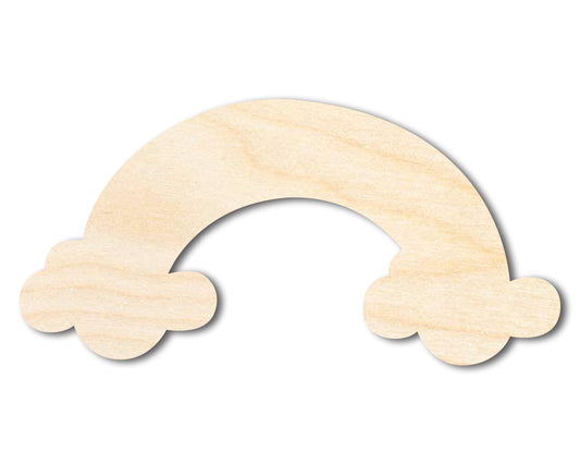 Unfinished Wood Rainbow Silhouette - Craft - up to 46" DIY