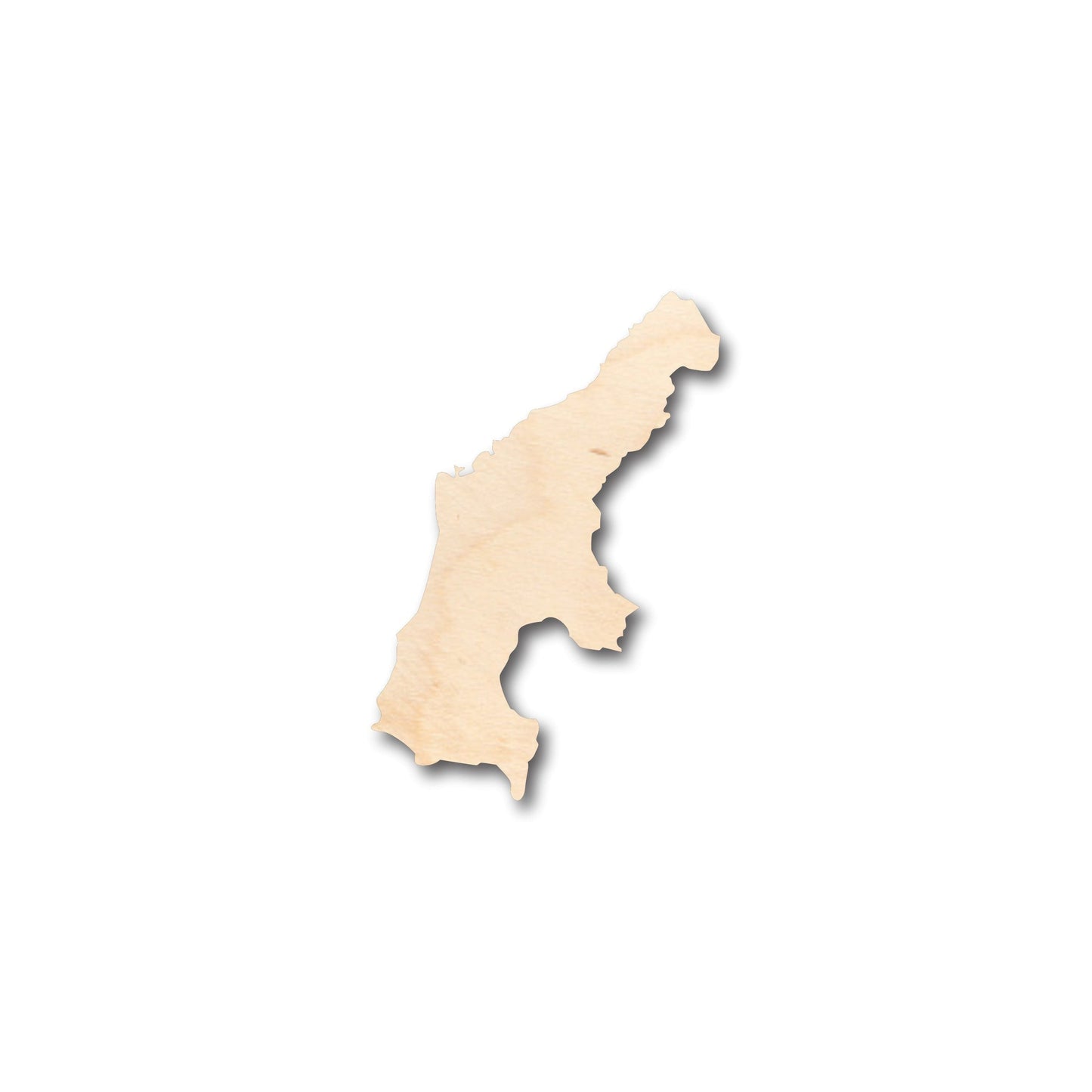 Unfinished Wood Saipan Shape - Craft - up to 46" DIY