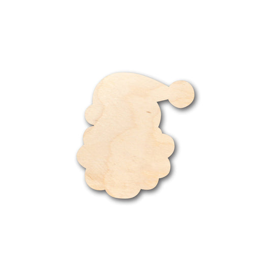 Unfinished Wood Santa Head Shape - Craft - up to 46" DIY