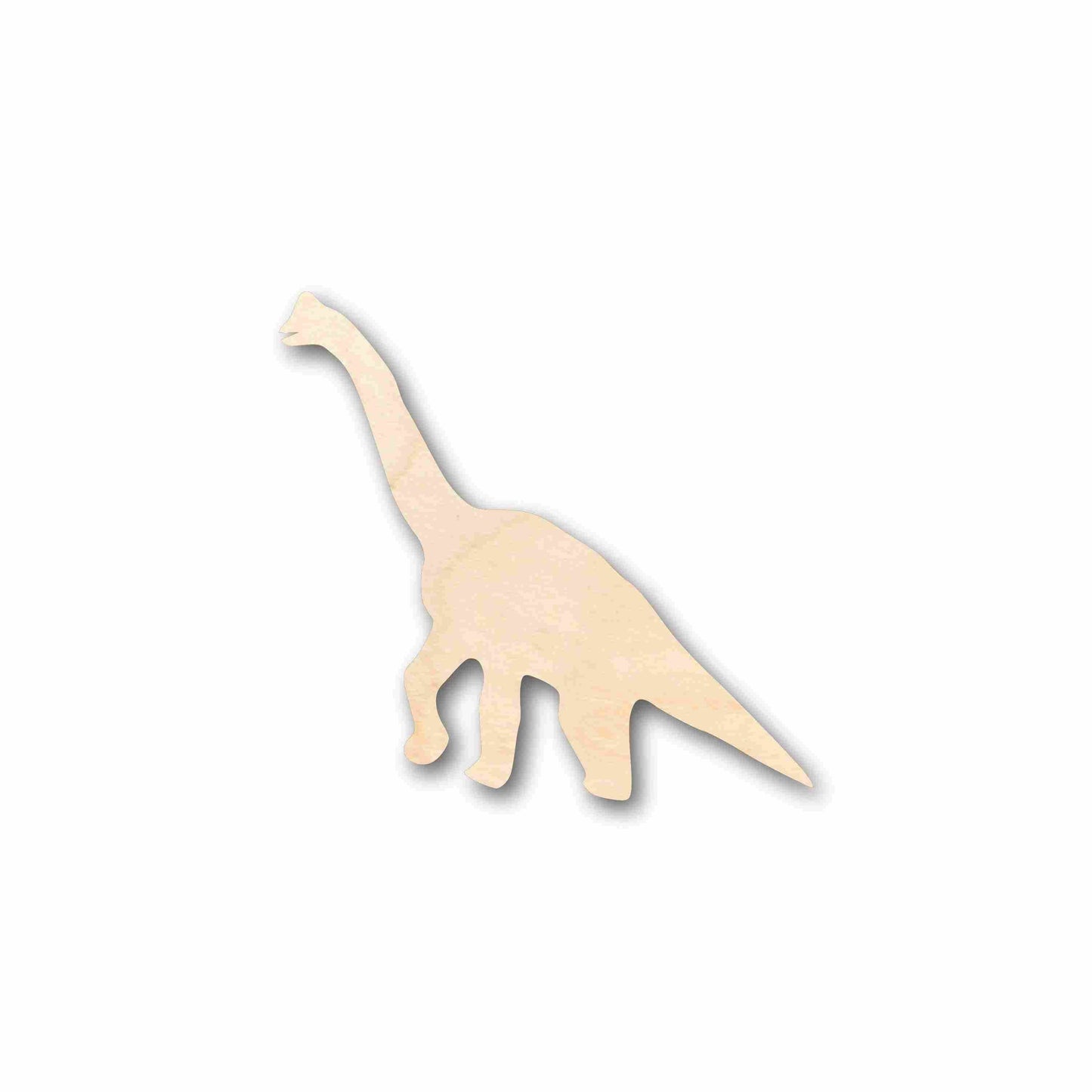 Unfinished Wood Sauropod Dinosaur Silhouette - Craft- up to 46" DIY