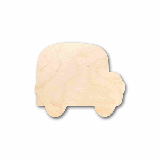 Unfinished Wood School Bus Silhouette - Craft- up to 46" DIY