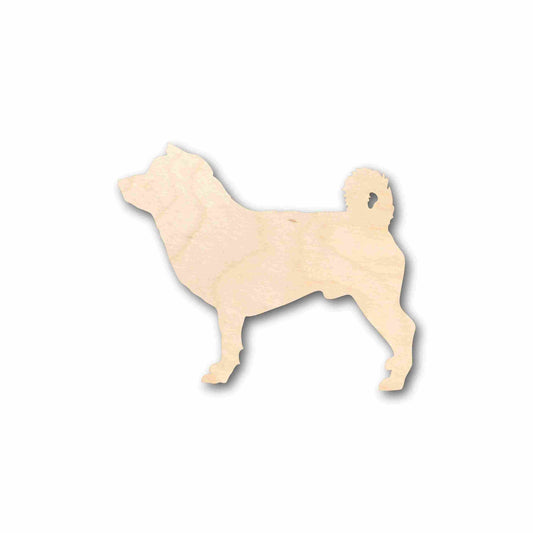 Unfinished Wood Shiba Inu Dog Silhouette - Craft- up to 46" DIY