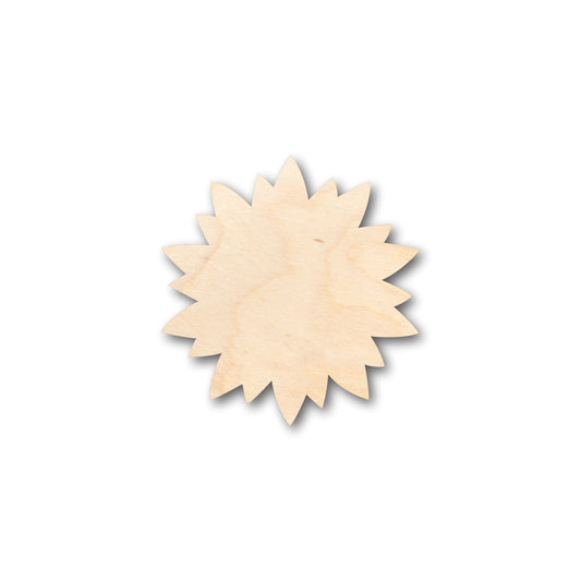 Unfinished Wood Sun Flower Petals Shape - Craft - up to 46" DIY