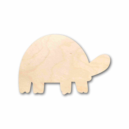 Unfinished Wood Tortoise Silhouette - Craft- up to 46" DIY
