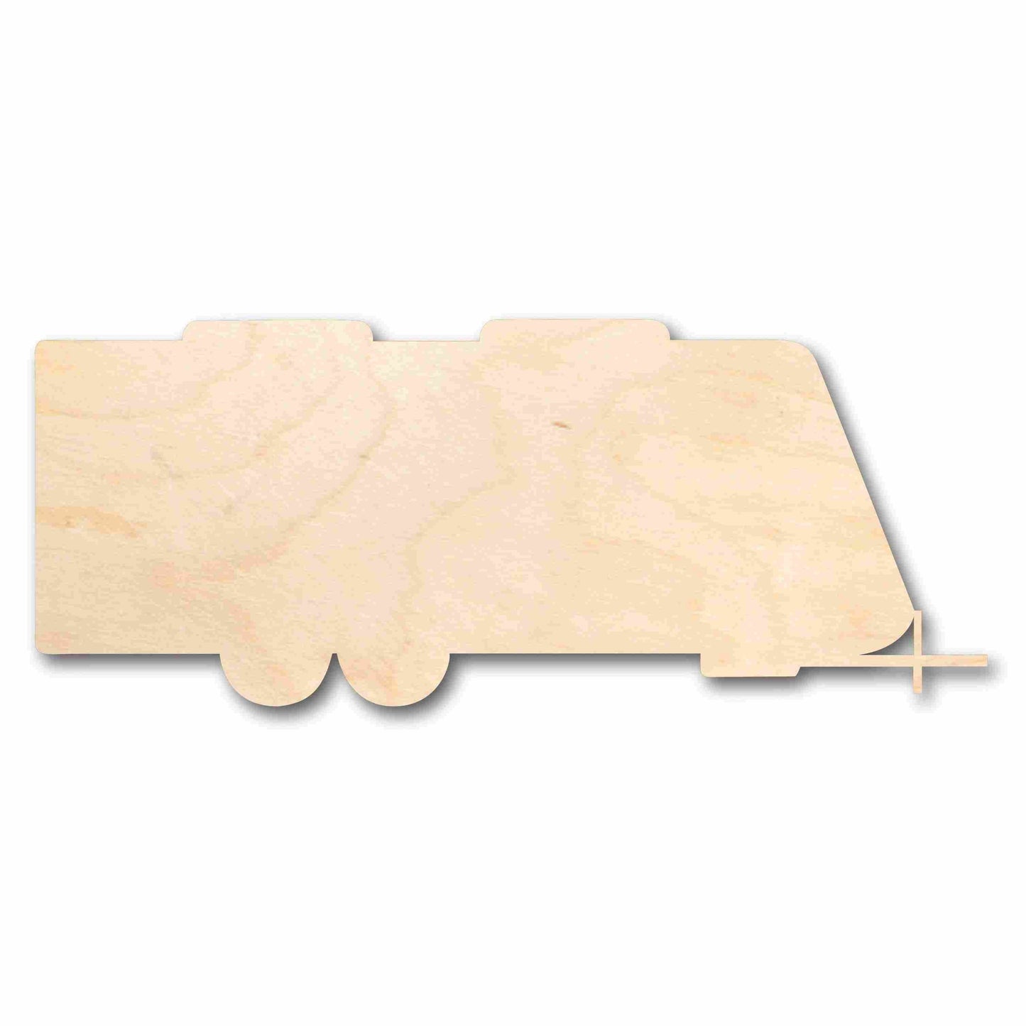 Unfinished Wood Travel Trailer Camper Silhouette - Craft- up to 46" DIY