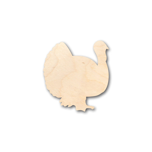 Unfinished Wood Turkey Shape - Craft - up to 46" DIY