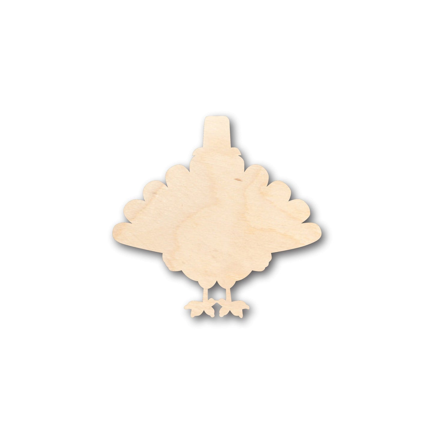 Unfinished Wood Turkey Thanksgiving Pilgrim Shape - Craft - up to 46" DIY