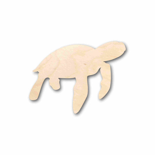 Unfinished Wood Turtle Marine Sea Life Silhouette - Craft- up to 46" DIY
