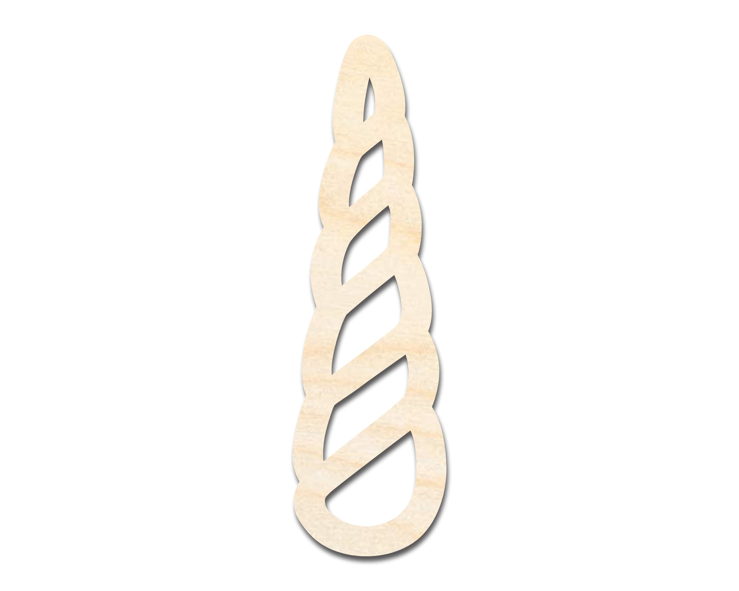 Unfinished Wood Unicorn Horn Silhouette - Unicorn Craft - up to 46" DIY