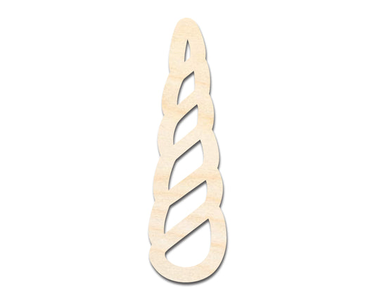 Unfinished Wood Unicorn Horn Silhouette - Unicorn Craft - up to 46" DIY