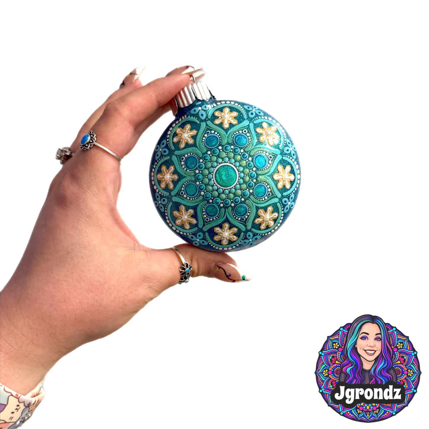 3” Cookie Mandala Ornament