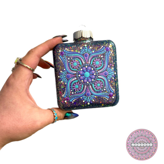 4” Square Mandala Ornament