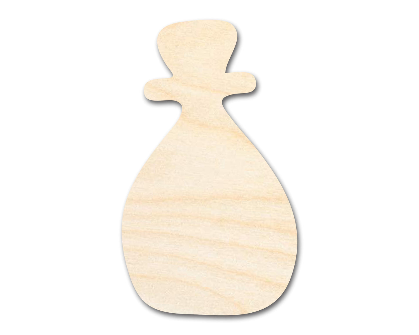 Unfinished Wood Apothecary Potion Bottle Shape - Craft - up to 46"