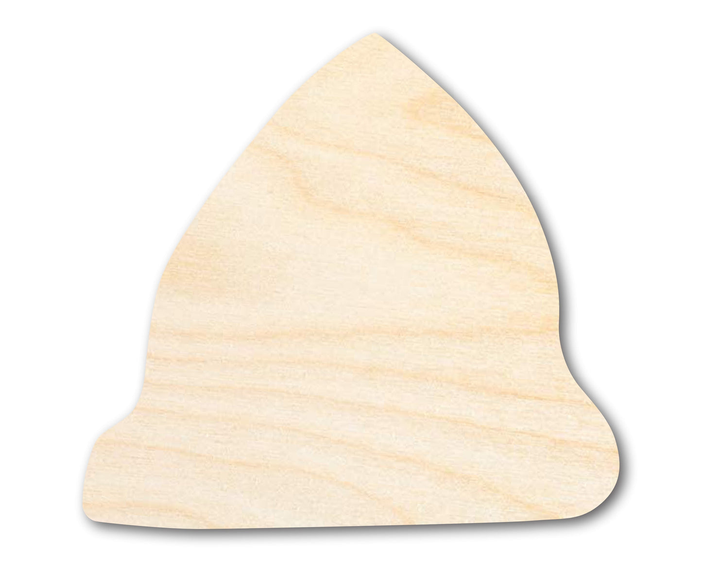 Unfinished Wood Elf Hat Shape - Craft - up to 46"