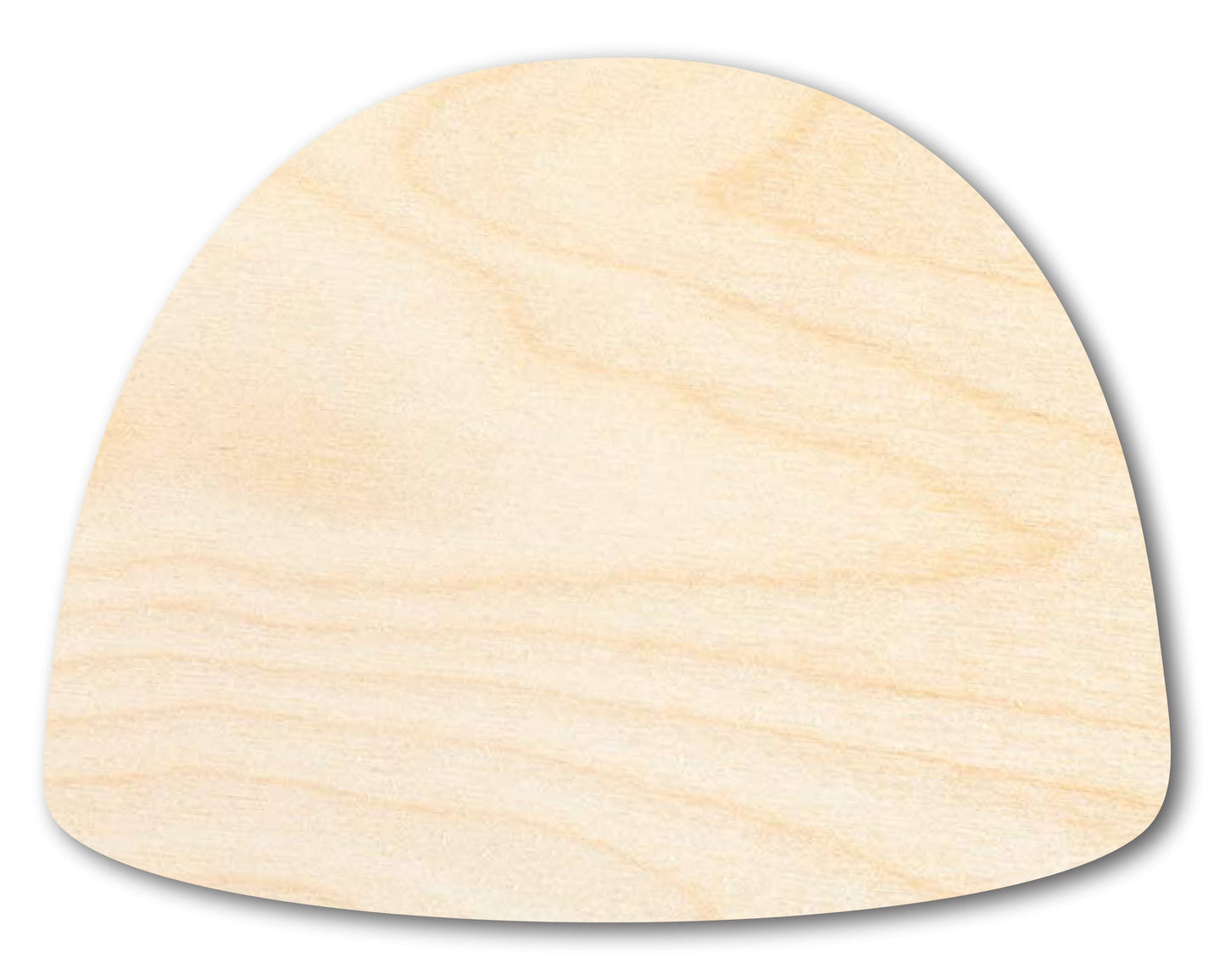 Unfinished Wood Gumdrop Shape - Craft - up to 46"