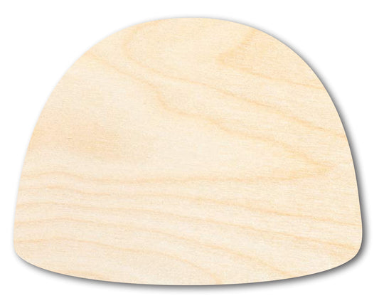 Unfinished Wood Gumdrop Shape - Craft - up to 46"