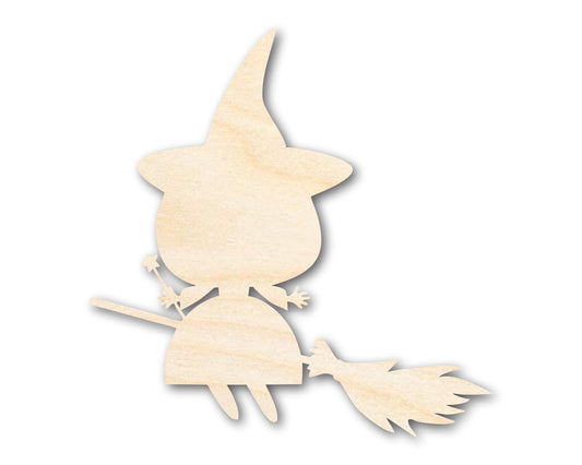 Unfinished Wood Good Witch Shape - Craft - up to 46"