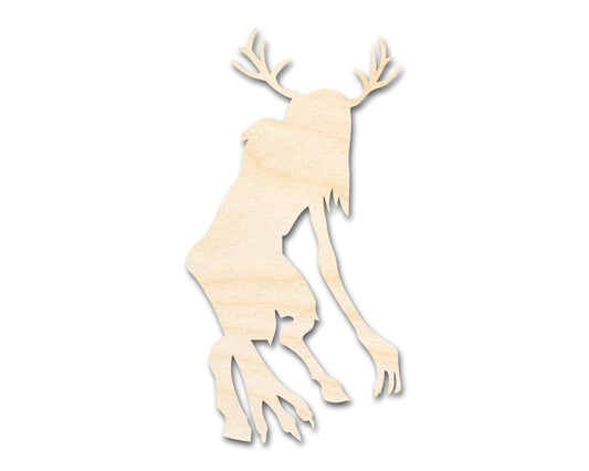 Unfinished Wood Wendigo Shape - Craft - up to 46"