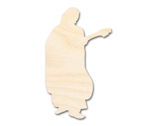 Unfinished Wood Renaissance Bard Shape - Craft - up to 46"