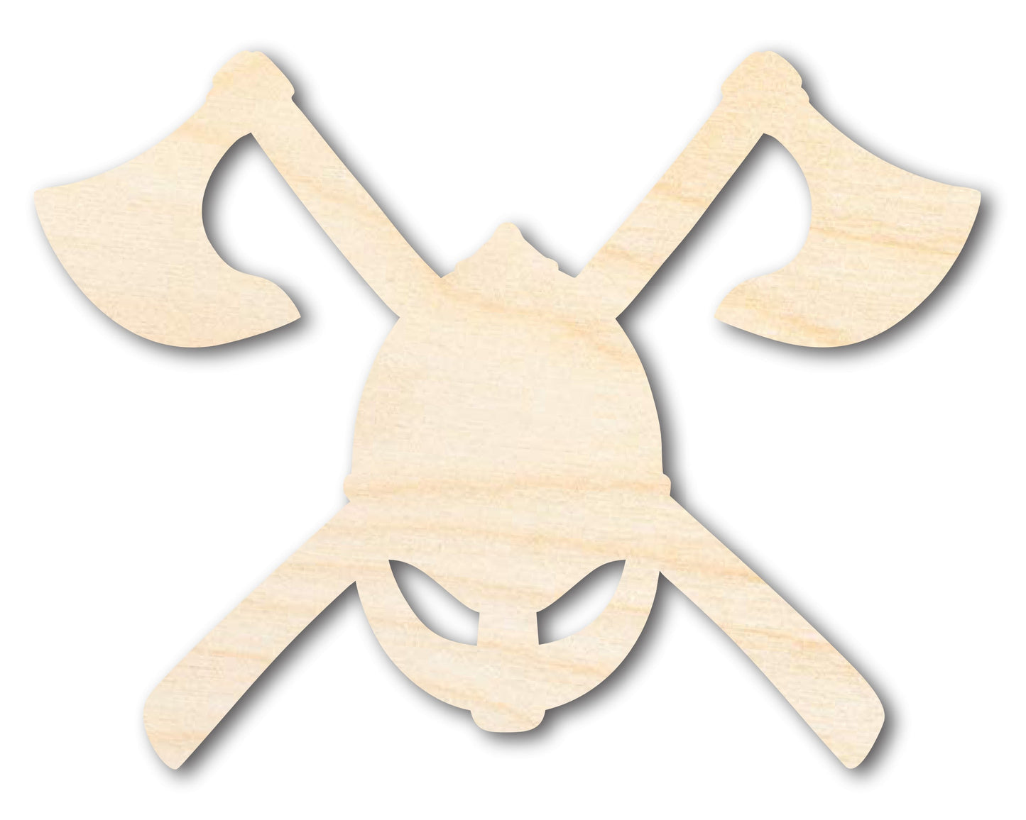 Copy of Unfinished Wood Axes and Helmet Shape - Craft - up to 46"