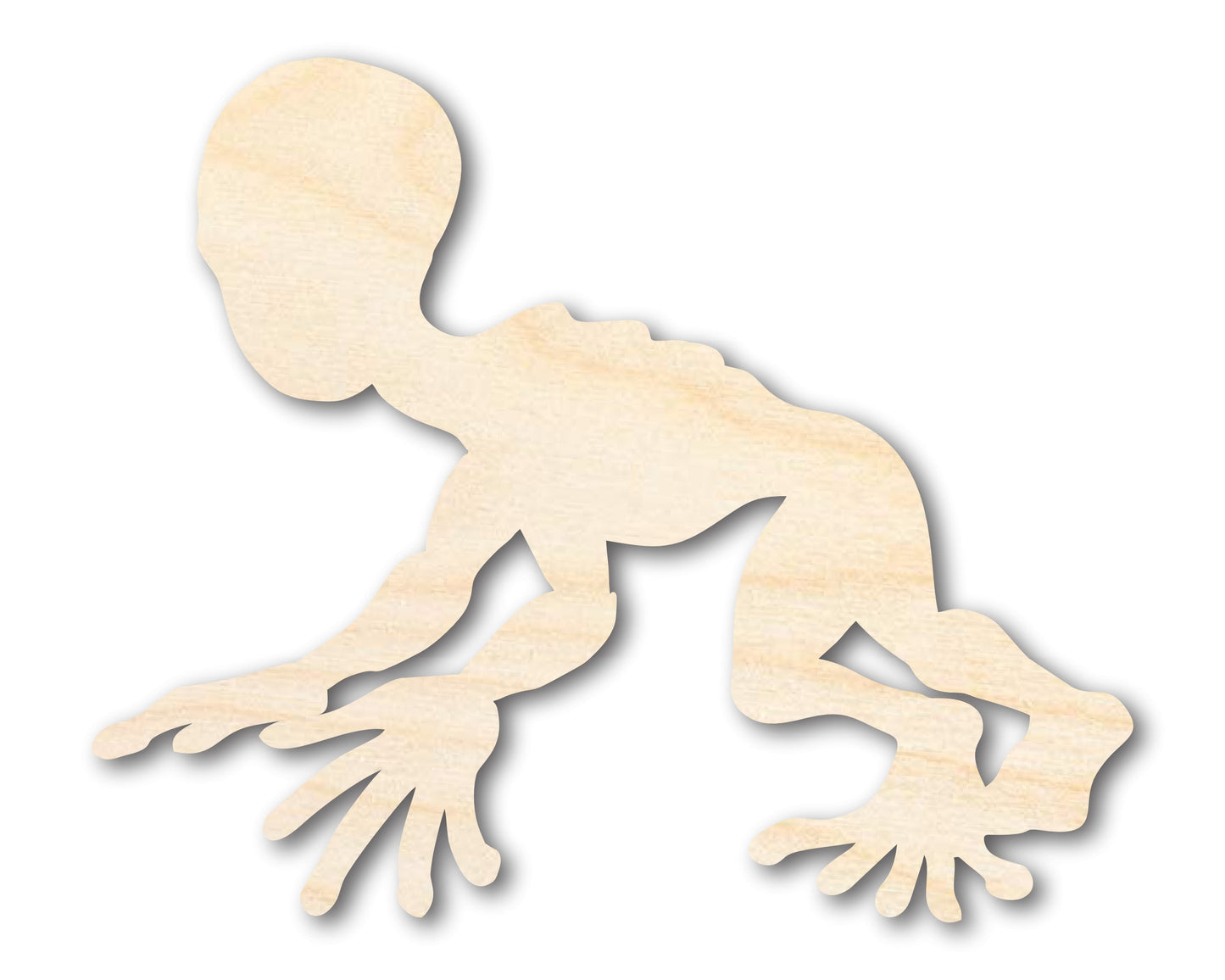 Unfinished Wood Dover Demon Shape - Craft - up to 46"