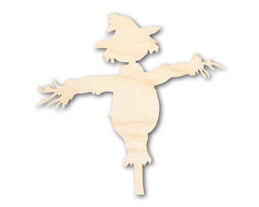Unfinished Wood Scarecrow Shape - Craft - up to 46"
