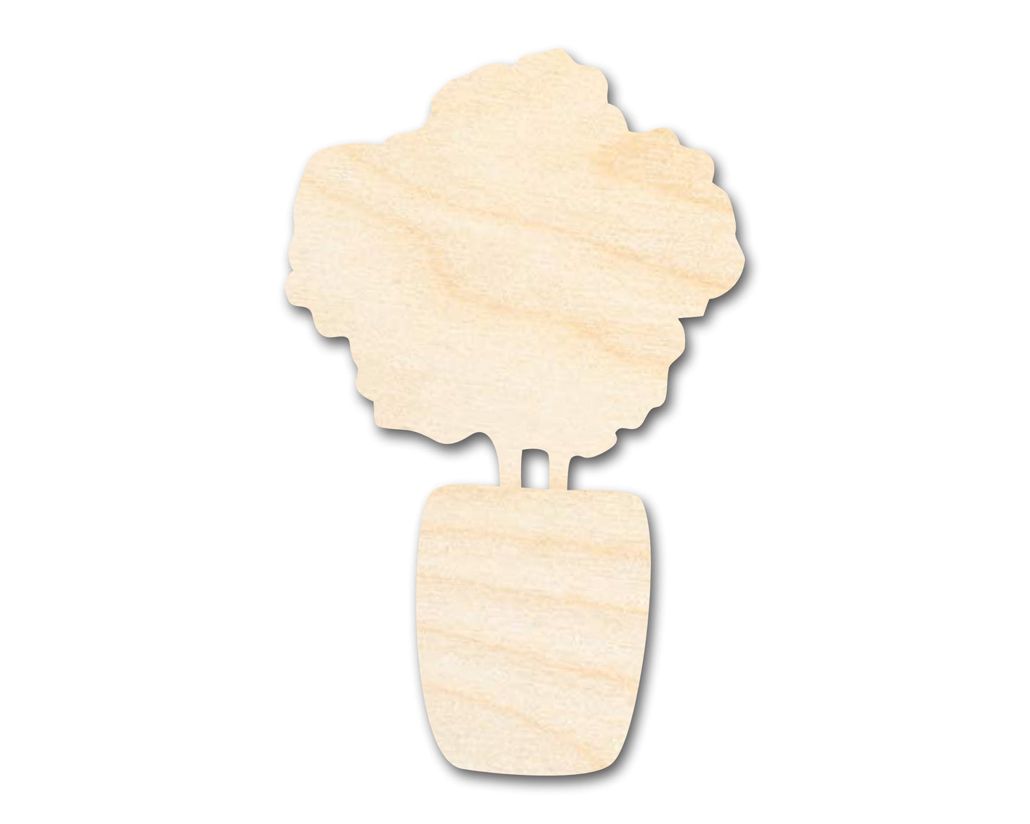 Unfinished Wood Table Flowers Shape - Craft - up to 46"