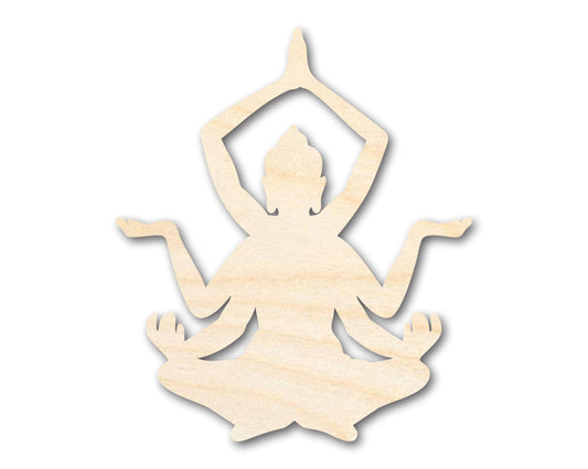 Unfinished Wood Mahadeva Shape - Craft - up to 46"