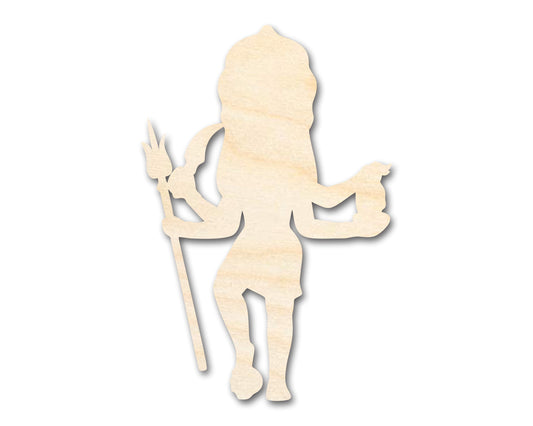 Unfinished Wood Kali Shape - Craft - up to 46"